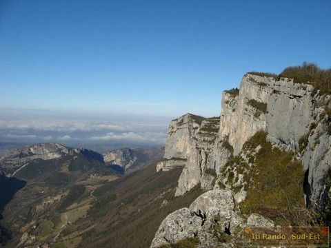 ST MARTIN EN VERCORS, Pas de l'Allier