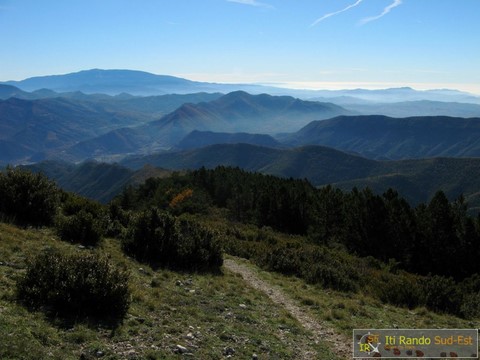 Le Ventoux vu du Cougoir