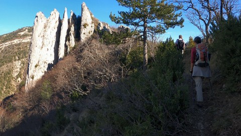 Pennes le Sec La Pale et Rochers des Blaches